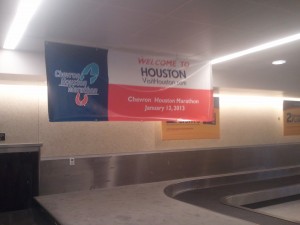 it was even at the baggage claim! woohoo!!