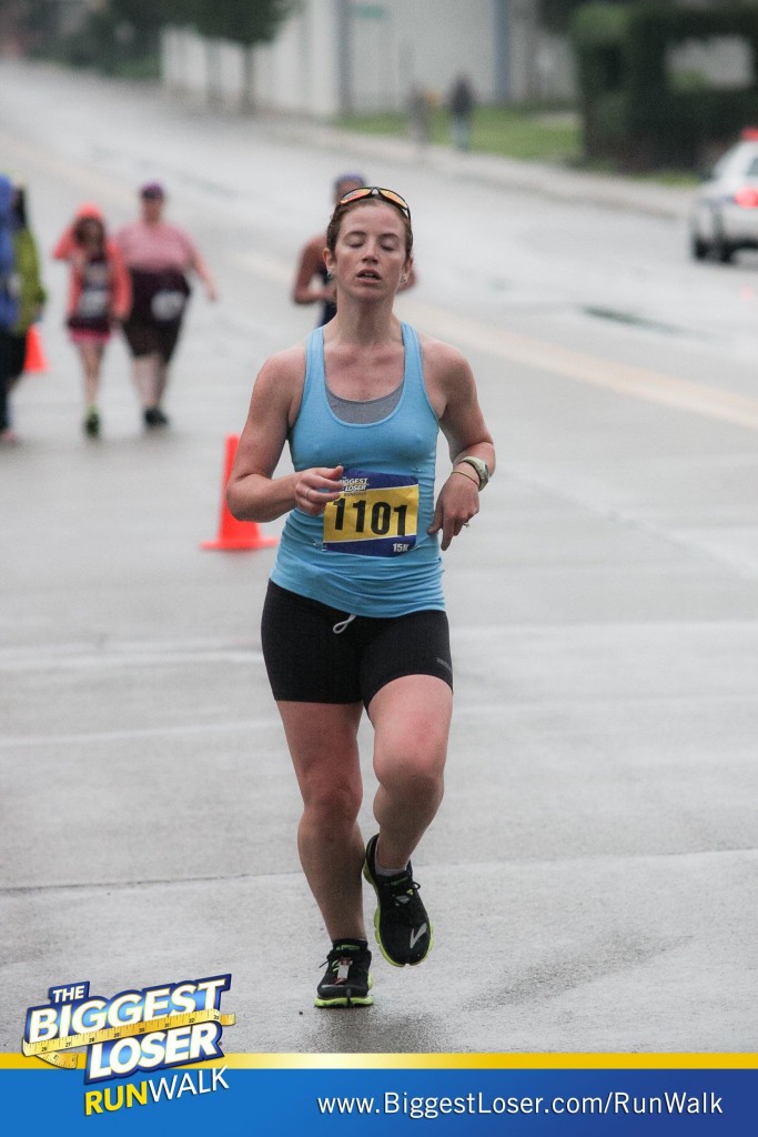 Pretty sure I'm submitting this to "worst race pics ever" or whatever. This is why trying to smile at a photographer doesn't work for me.