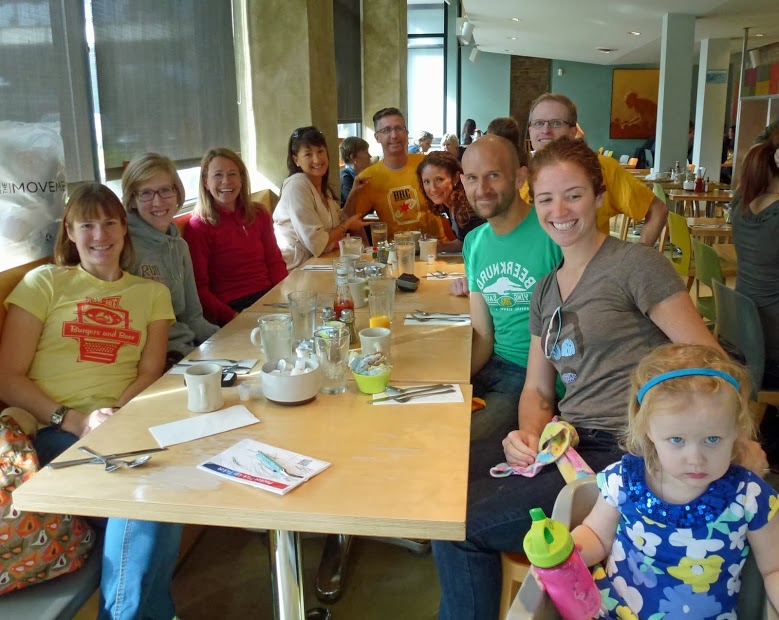 another BRC shot, this time at the pre-expo-breakfast. Hat tip to Pete again for this one
