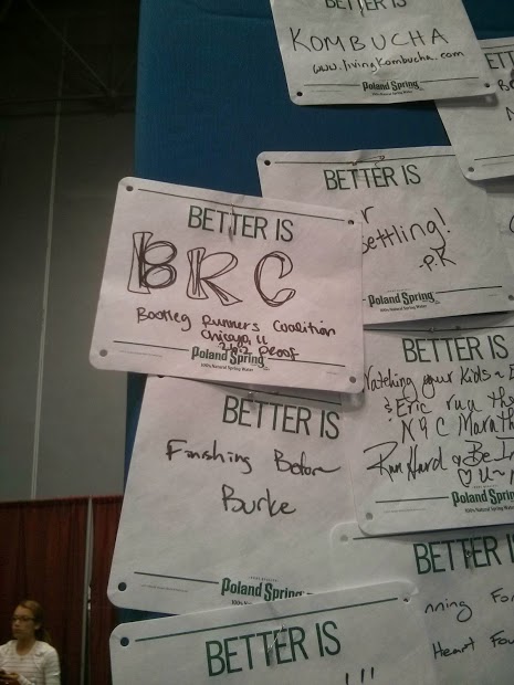 Reppin' BRC at the expo