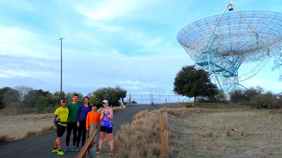 the (enormous communications) Dish at Stanford