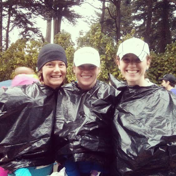 wet and trashy pre-race with Foxy and Stone