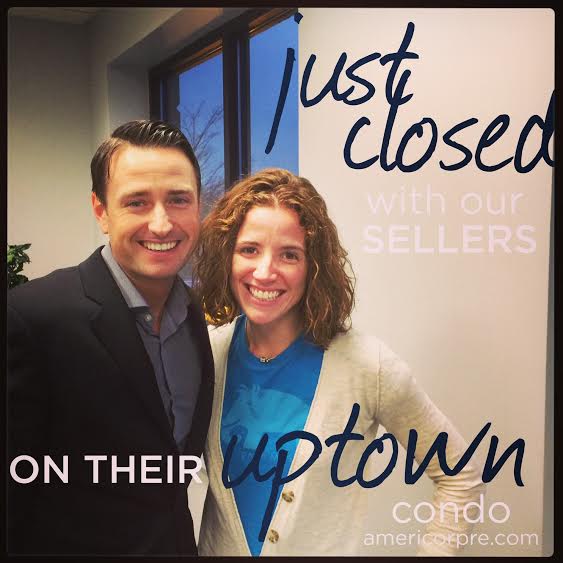 putting on a happy face with our agent at closing (Dec 20)
