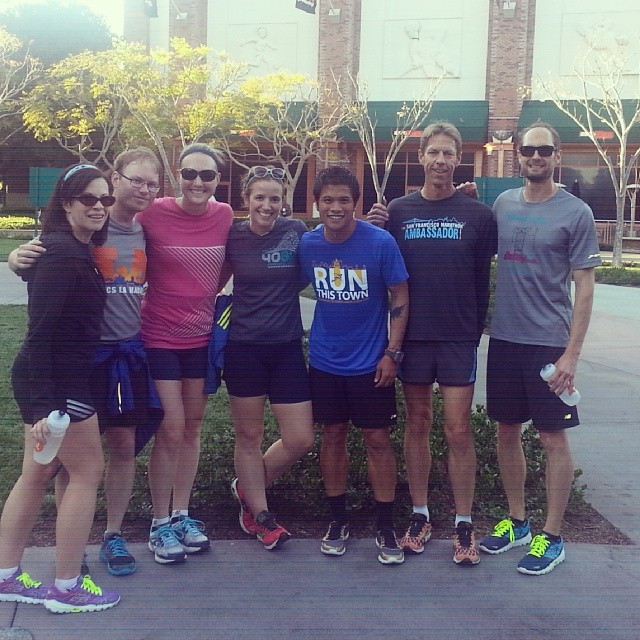 some of the team. L-R, Alisyn, Wes, Paulette, me, Chris, Keith, and Matt