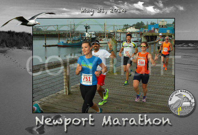 happy runner alert, surely in no small pat because we're finally getting away from the fish smell.