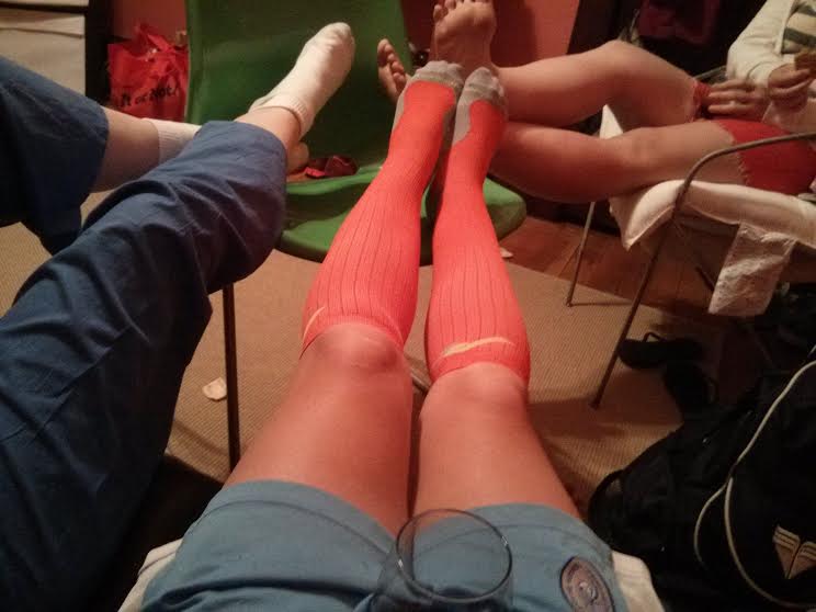 everyone's legs were tired.