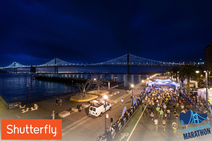 Bay Bridge pre-dawn is gorgeous