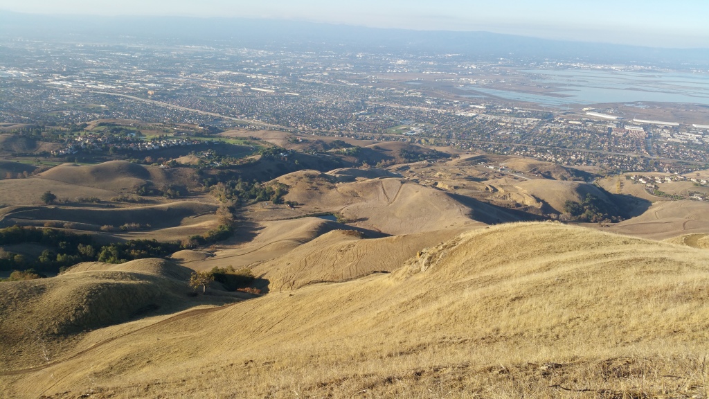 also a good departure from same ol', same 'ol. en route to Monument Peak in SJ, CA (11/14)