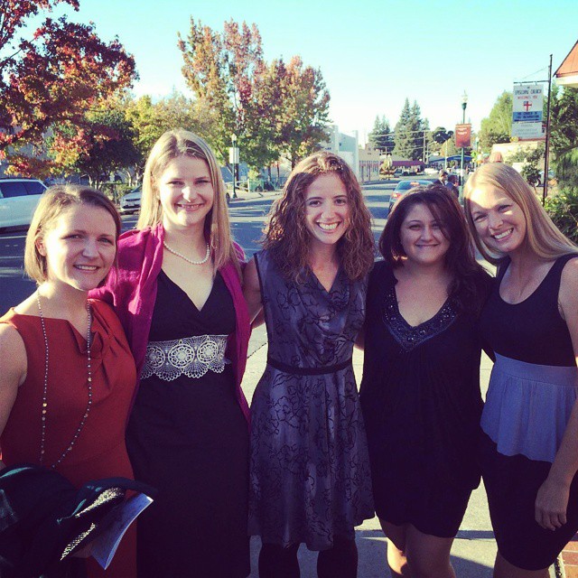 yay friends! Kel, Traci, Areeg, and Teri