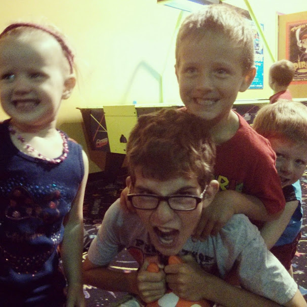 cousins! she hasn't seen 'em since August!
