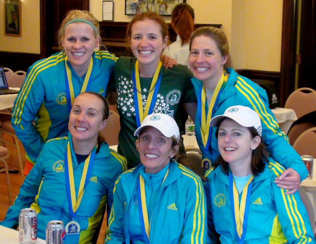 training with these ladies for Boston '10 -- almost everyone's first Boston experience -- has been one of the highlights of my marathoning experiences. so awesome. so cool.