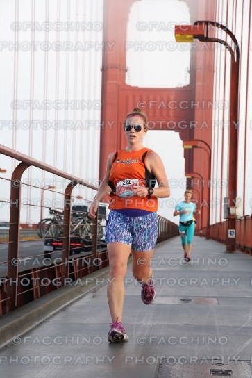 about to depart the GGB and return to Crissy Field