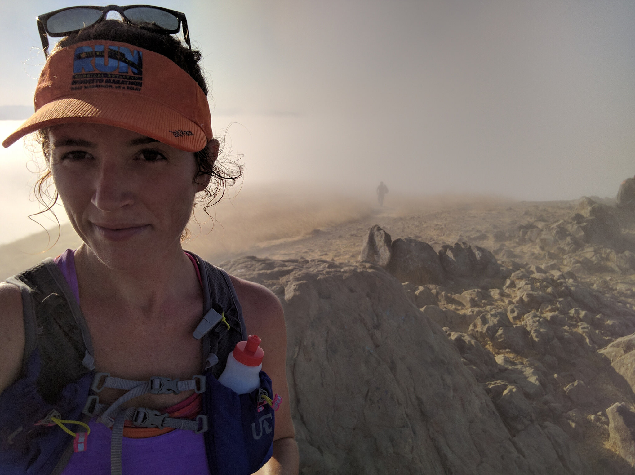 even a rocky step is a step. (at the peak of mission peak - Sept '16)