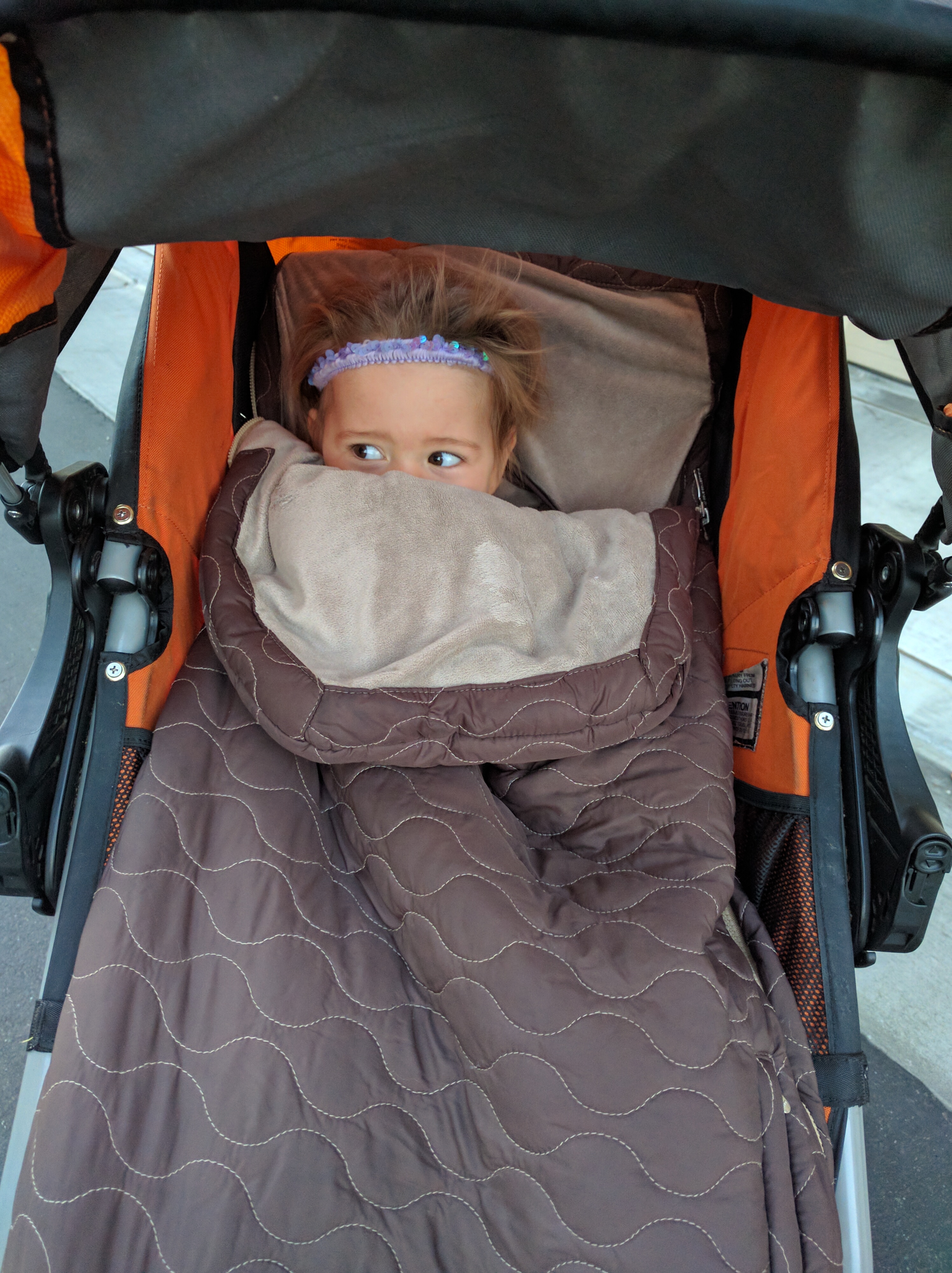 lots and lots and lots of stroller running this cycle. From my pre-race shakeout 24 hours out