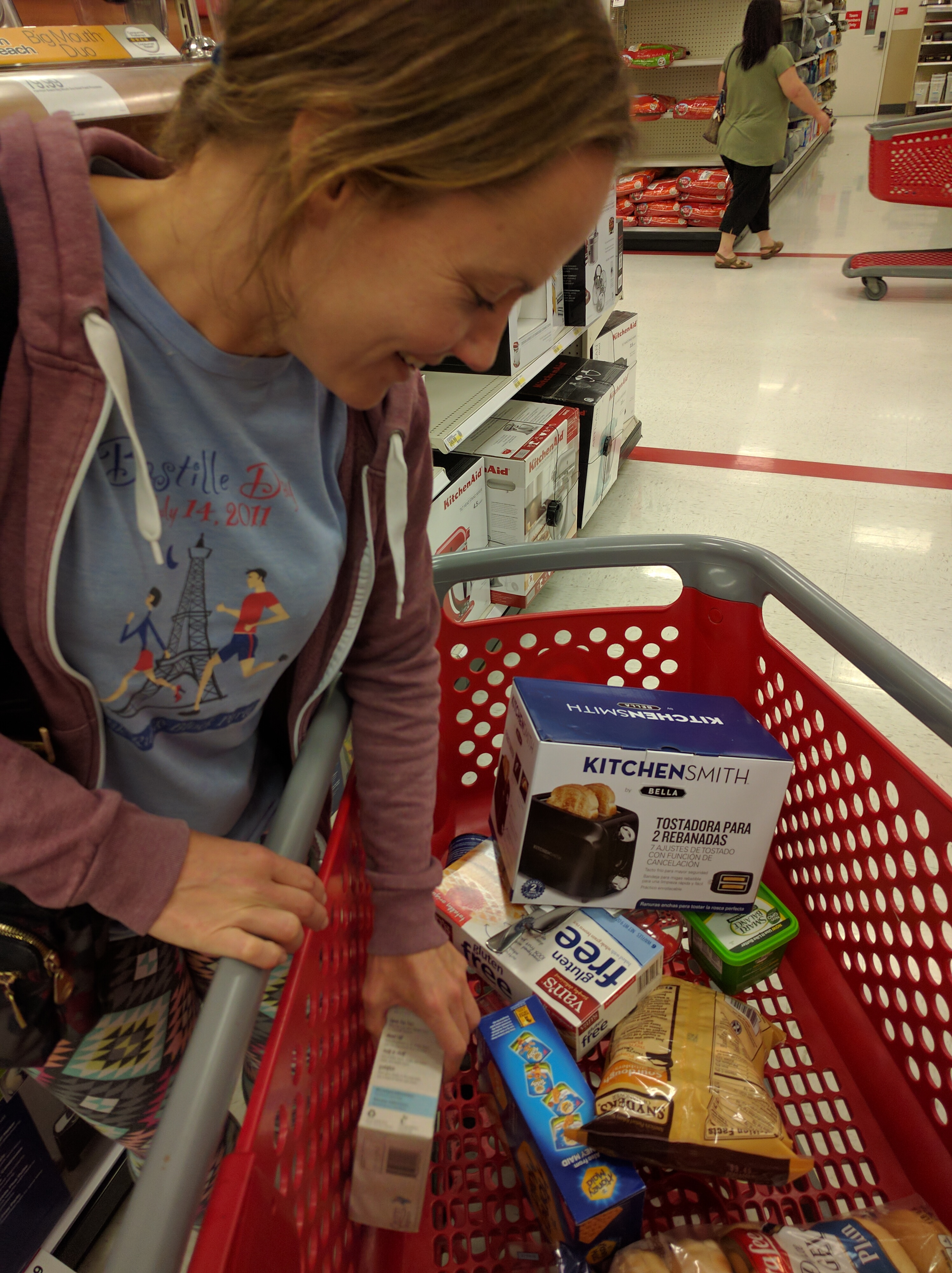 buying a toaster at a Target in Freso #YOLO